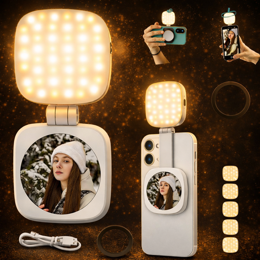 Magiself —Lampe selfie magnétique pour Téléphone MagSafe,